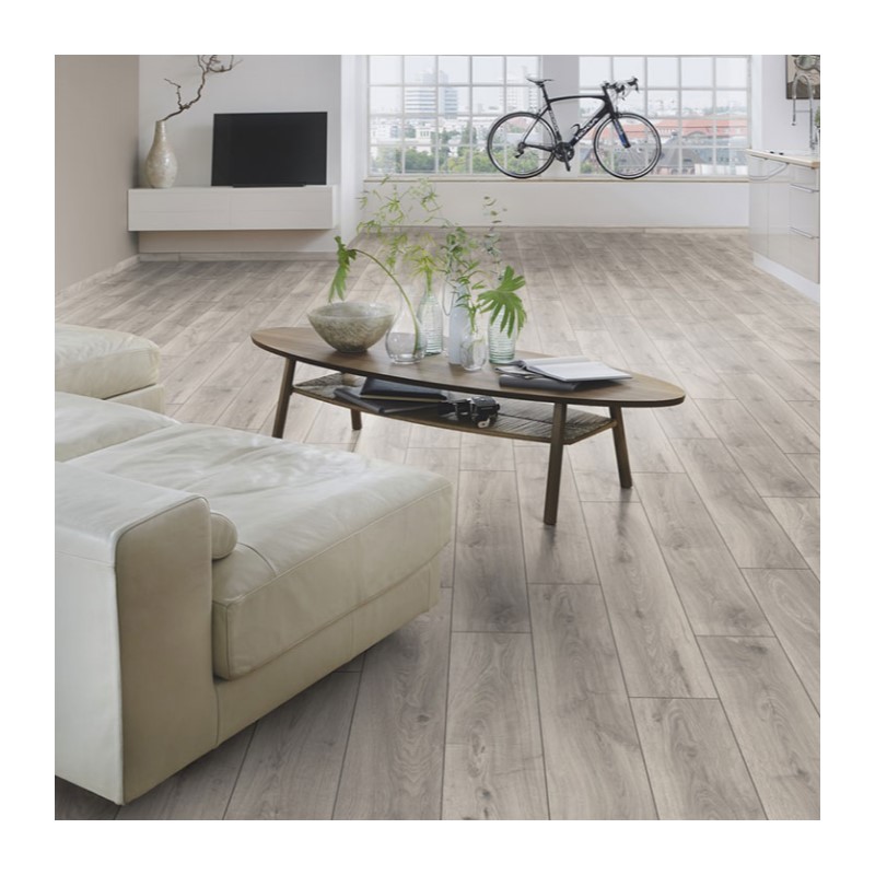 Ламинат Kronospan Atlantik K451, дуб сильвердейл, 1285х192х8 мм