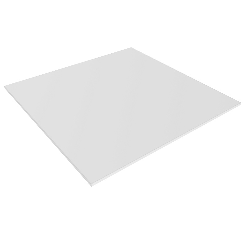 Плита потолочная кассетная, стальная оцинкованная, кромка Board, 600х600 мм, белая