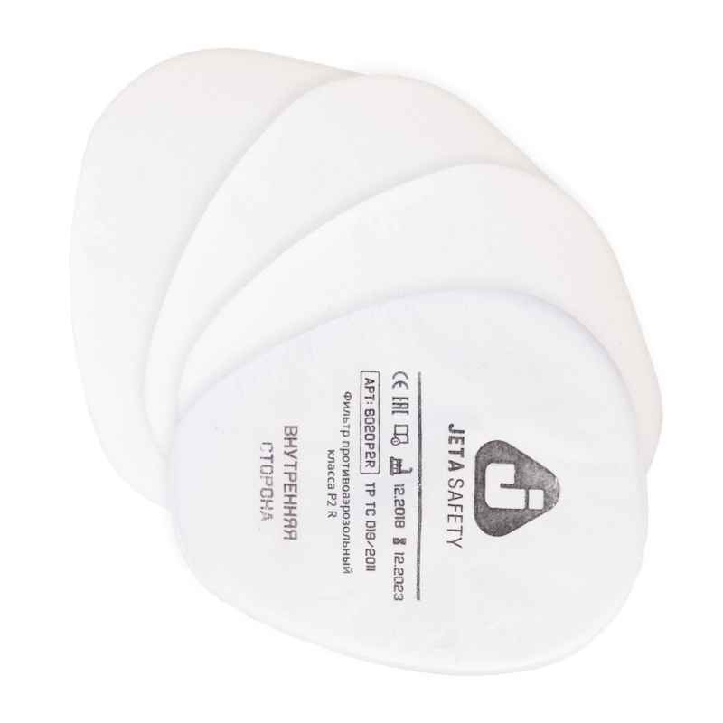 Предфильтр JS 6020, защита от пыли и аэрозолей (4 шт.)