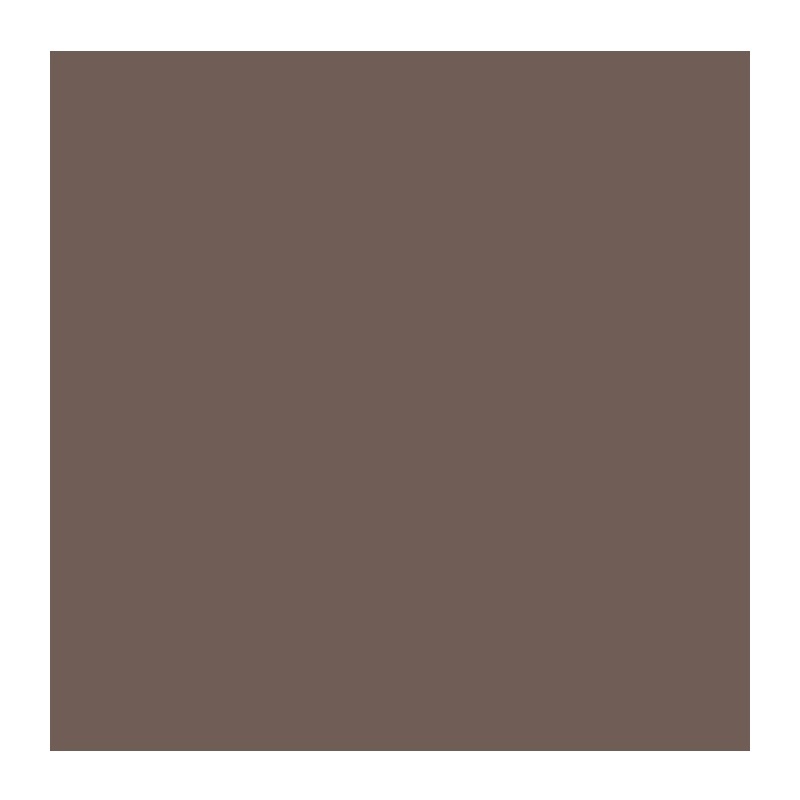 Керамогранит Unitile Моноколор, коричневый, 400х400х8 мм