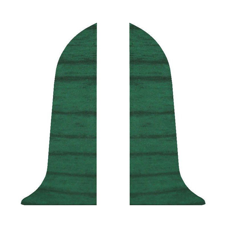 Заглушка T.Plast, вишня зеленая, 58 мм (2 шт, левая и правая)