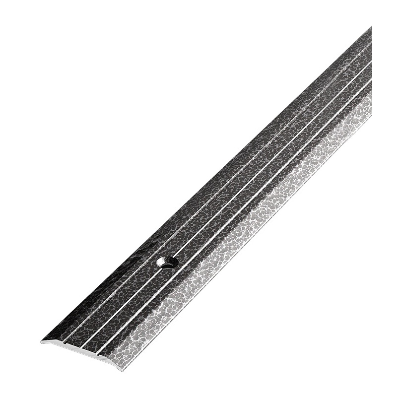 Порог стыкоперекрывающий Лука, серебро антик (1,35 м х 25 мм)