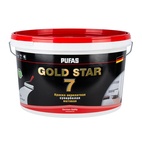 Краска акрилатная супербелая Pufas Gold Star 7 основа А матовая (9 л)
