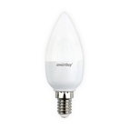 Лампа светодиодная Smartbuy LED E14, свеча, 5Вт, 230В, 3000К, теплый свет