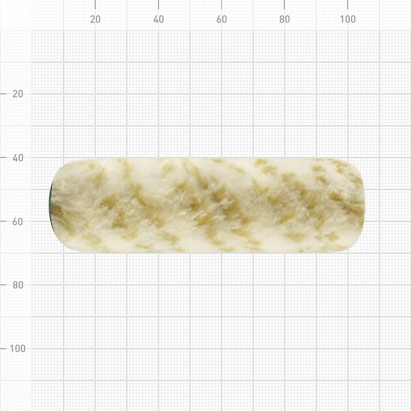 Мини-валик Варяг 31871 полиамид, ворс 11 мм, 100 мм (2 шт.)