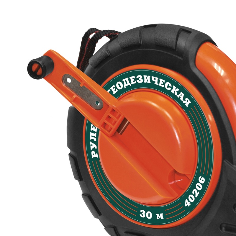 Рулетка Варяг 40206 геодезическая 30 м, ускоренная перемотка