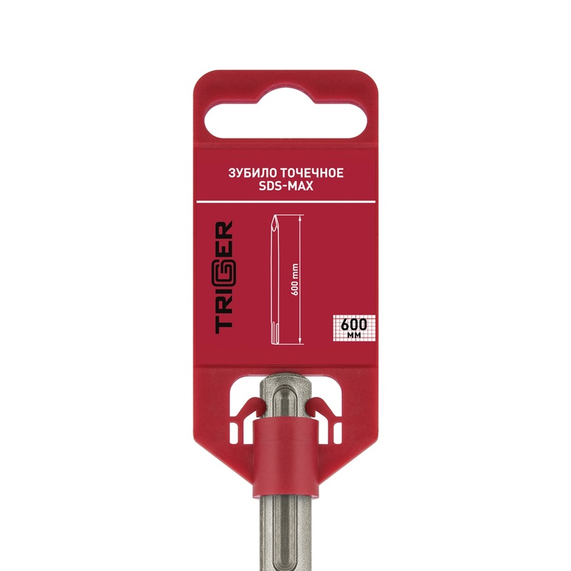Зубило точечное (пика) Trigger 88106 SDS-Max 600 мм