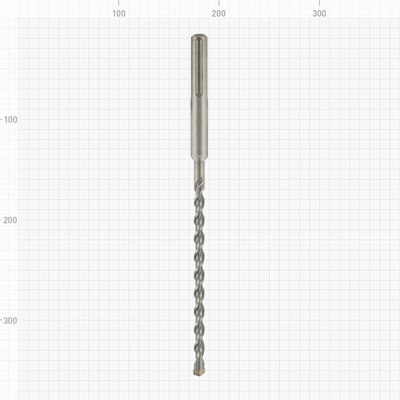 Бур Trigger 88001 SDS-Max (двойная спираль, 4 резца), 12х215/340 мм