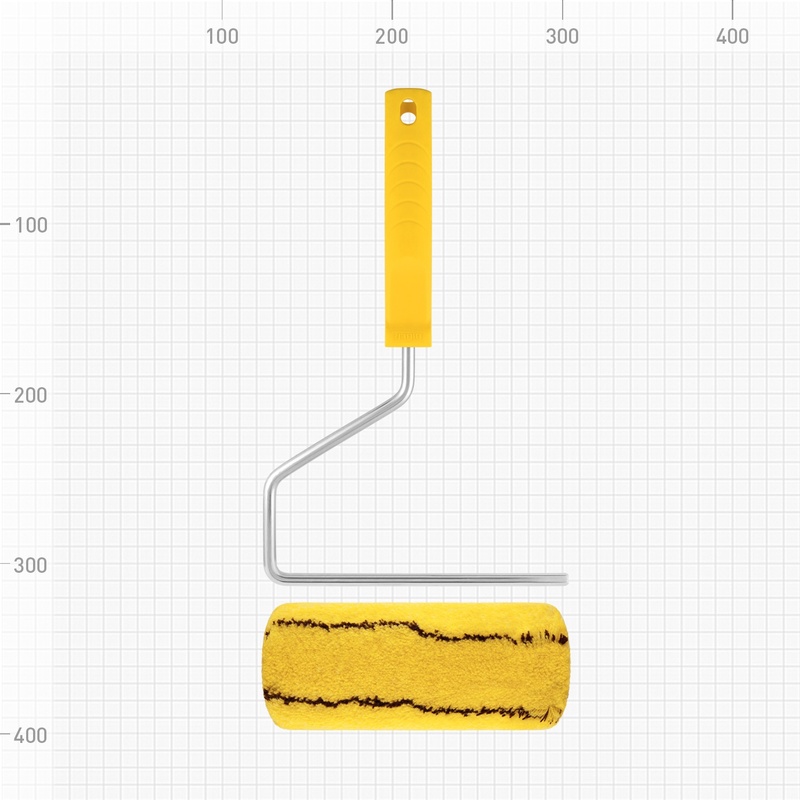 Валик Biber 32611 Фронт, фасадный, с бюгелем, ворс 18 мм, 180 мм