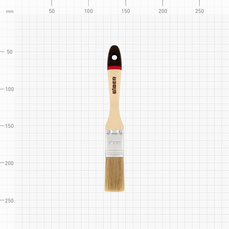 Кисть флейцевая Biber 31132 Суприм 25 мм