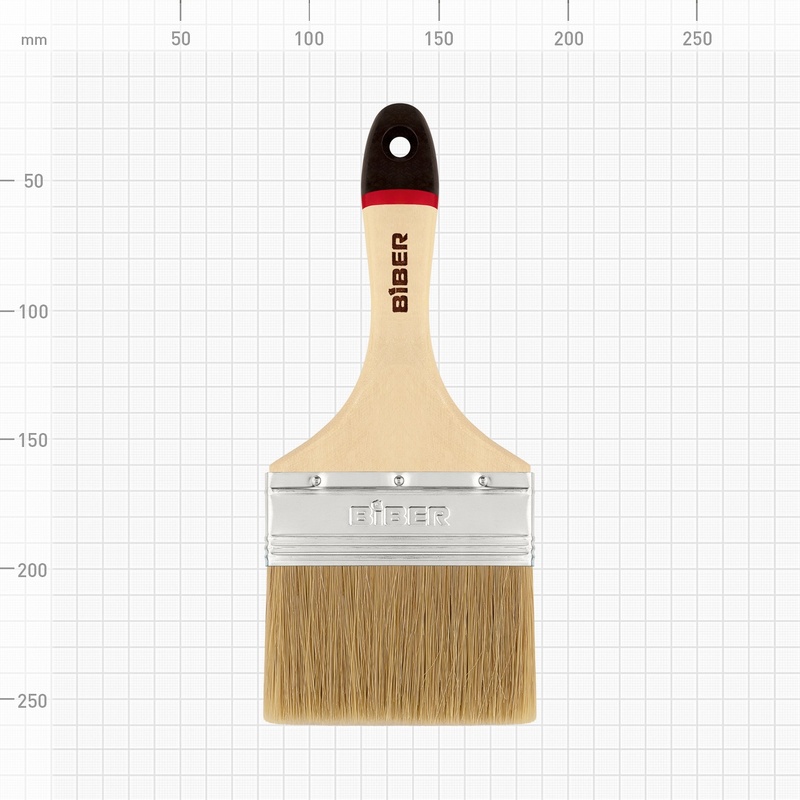 Кисть флейцевая Biber 31137 Суприм 100 мм