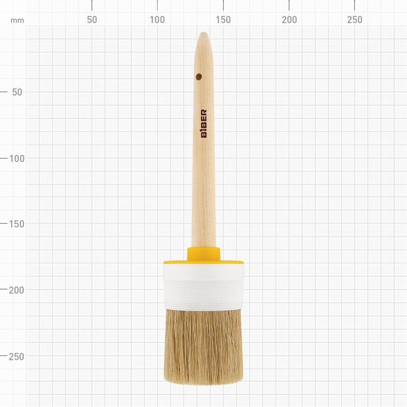 Кисть круглая Biber 31188 Стандарт 60 мм