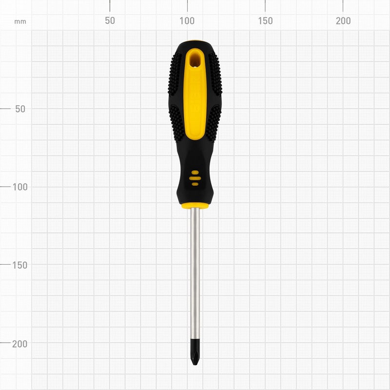 Отвертка Biber 86017 Крафтер PH 2х100 мм
