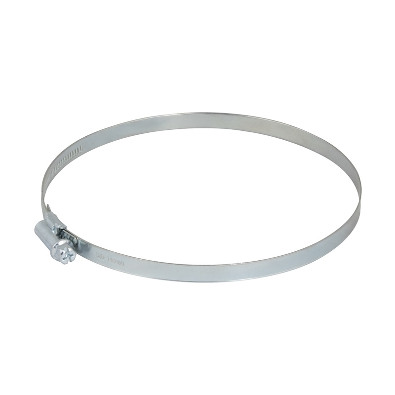 Хомут червячный Klip 27137-1, 120-140/9 мм