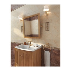 Декор настенный Axima Альпы, коричневый, 200х300х7 мм