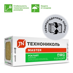 Утеплитель Технониколь Роклайт, 1200х600х100 мм (6 шт)
