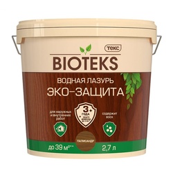 Водная лазурь Текс Bioteks Эко-Защита палисандр (2,7 л)