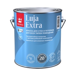 Краска экстра-стойкая Tikkurila/Tikkivala Luja Extra основа С полуматовая (2,7 л)