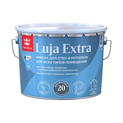Краска экстра-стойкая Tikkurila/Tikkivala Luja Extra основа С полуматовая (9 л)