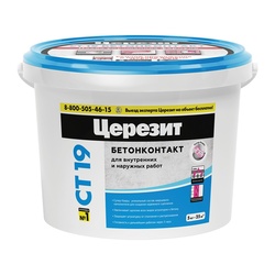 Грунтовка Бетонконтакт Церезит CT 19 морозостойкая (5 кг)