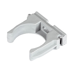 Держатель-клипса для труб d=20 мм, серый (50 шт.)