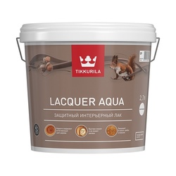 Лак интерьерный Tikkurila/Tikkivala Lacquer Aqua EP матовый (2,7 л)