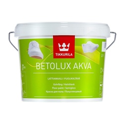 Краска для пола Tikkurila/Tikkivala Betolux Akva С (2,7 л)