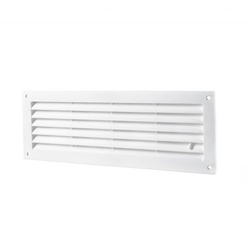 Решетка дверная Vents 462х124 мм МВ450P, с регулировкой, пластик