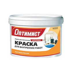 Краска в/д акриловая Оптимист W202 (7 кг)