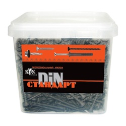 Саморез SWFS ШСГД 3,8х32 (1000 шт) квадратный контейнер